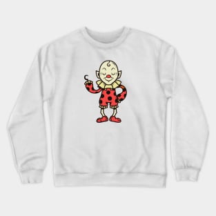 Vintage Creepy Circus Clown Cartoon Crewneck Sweatshirt